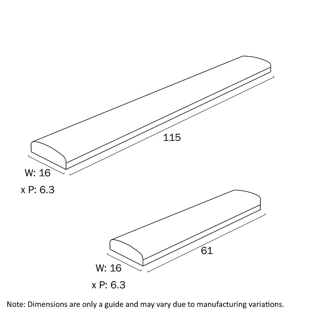 Buy LED Batten Lights Australia GENARO LED Batten Light L610mm White 3CCT - GENARO W61-3CCT