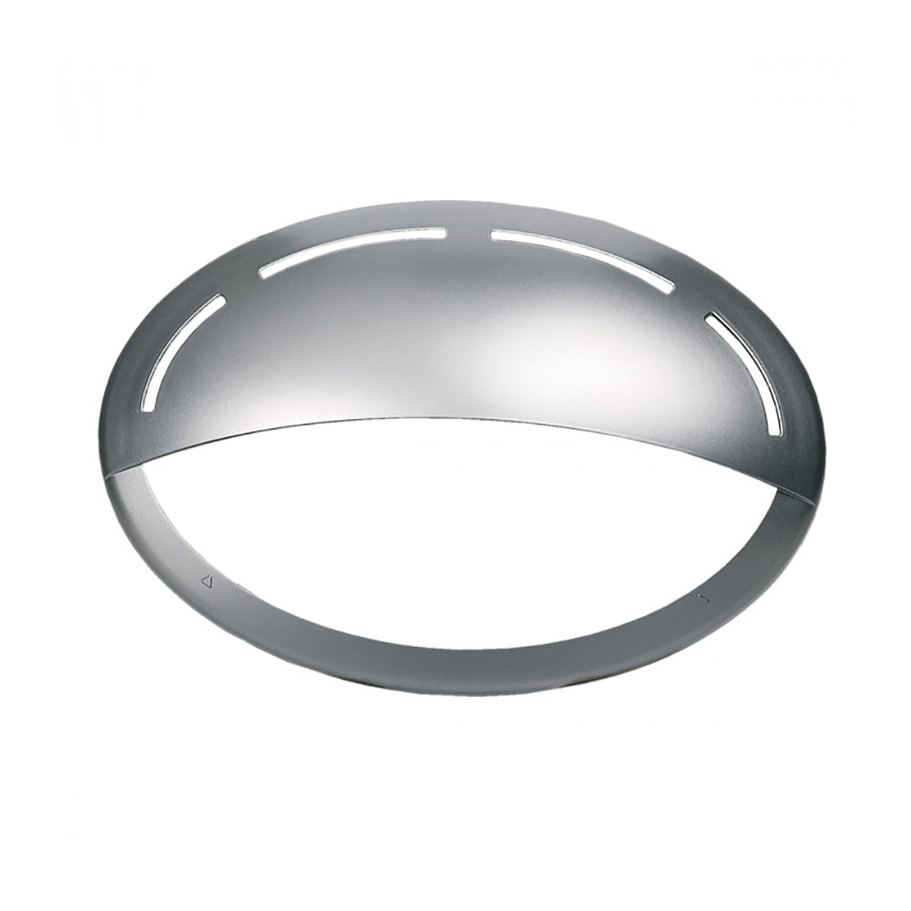 Buy Accessories & More Australia Horizontal Eyelid Oval Jack Cover Silver - GJ2265-SI