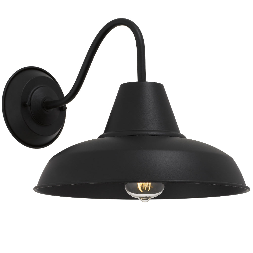 Gordon Aluminium Exterior Wall Light Black - GORDON EX-BK