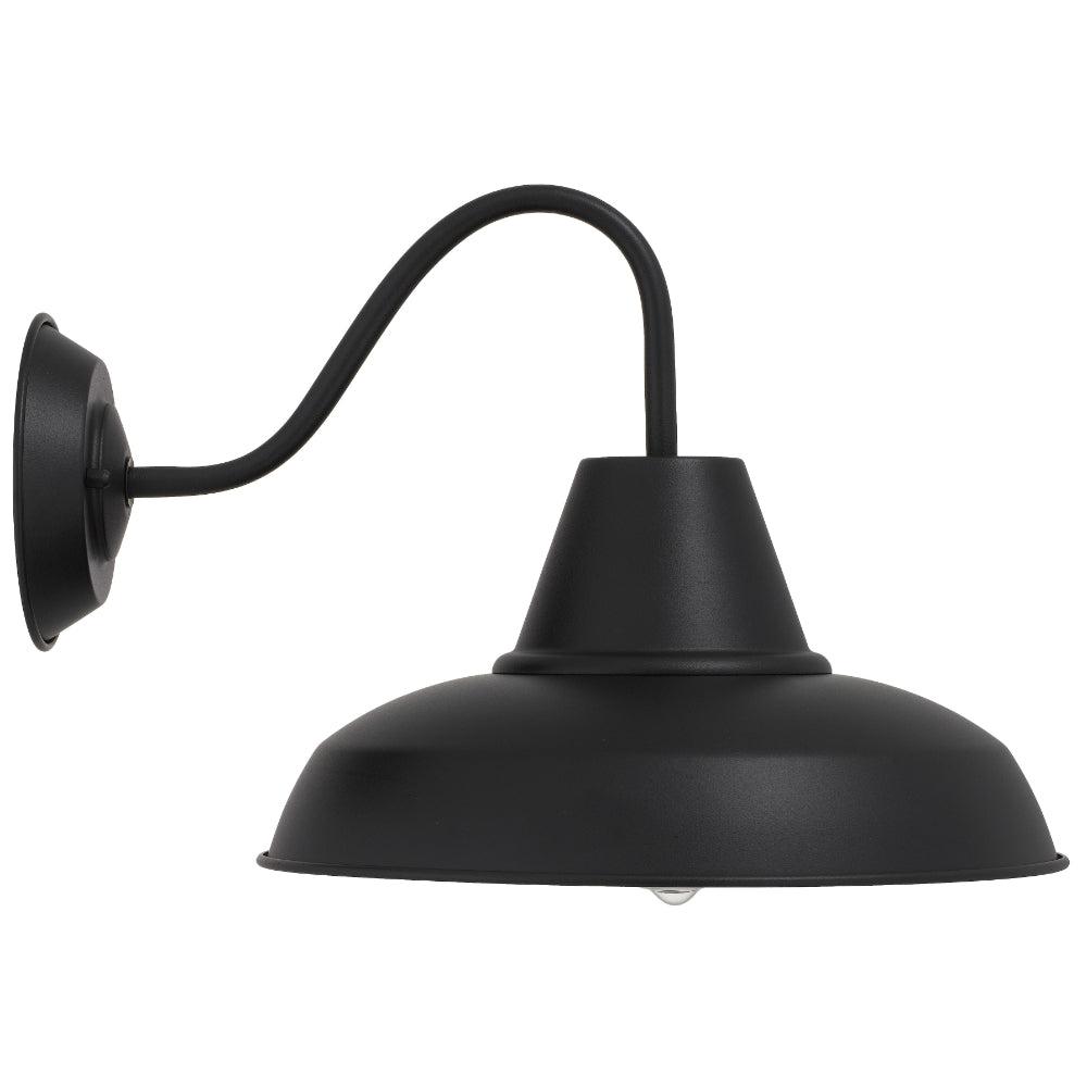 Gordon Aluminium Exterior Wall Light Black - GORDON EX-BK