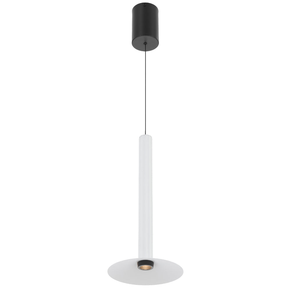 Gardo LED Pendant 240V 6W 3000K White - GRADO PE-WH