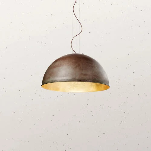Galileo Medium Pendant Light Gold Leaf or Antique Iron - IL.251.04.F96 | FF
