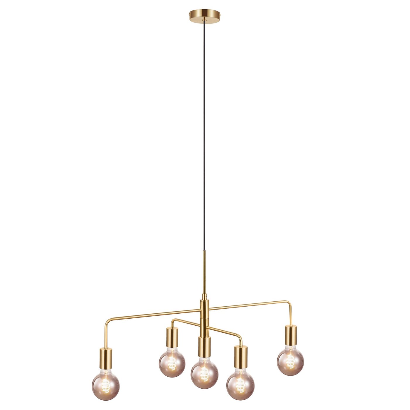 Gloom 5 Light Pendant Brass - 2113053035