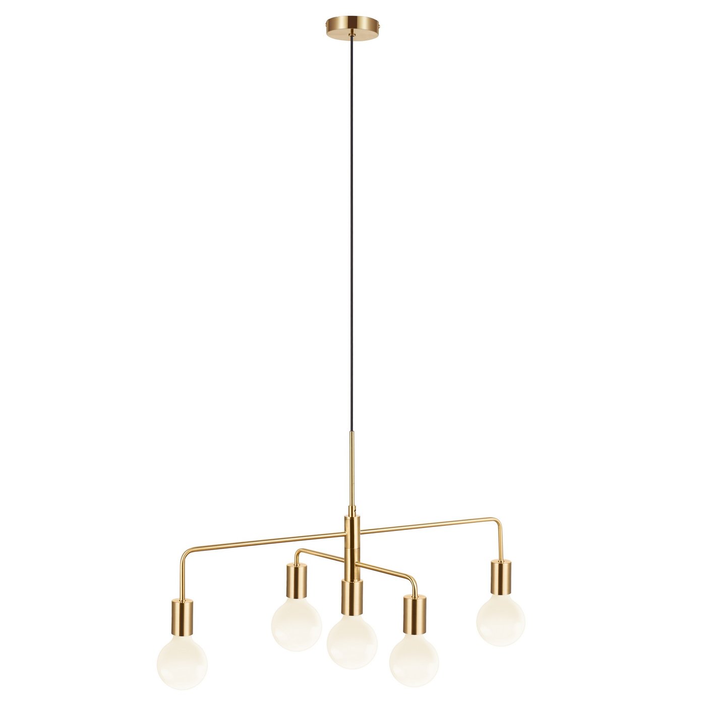 Gloom 5 Light Pendant Brass - 2113053035