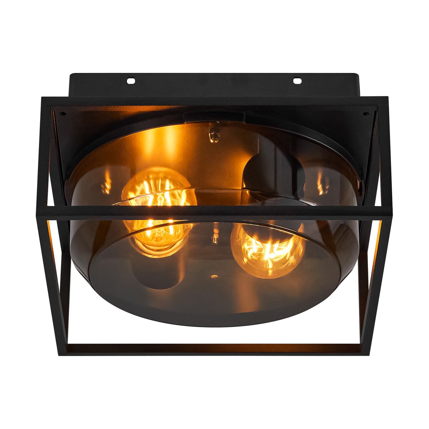Griffin Flush Mount Light Smoked - 2218126047