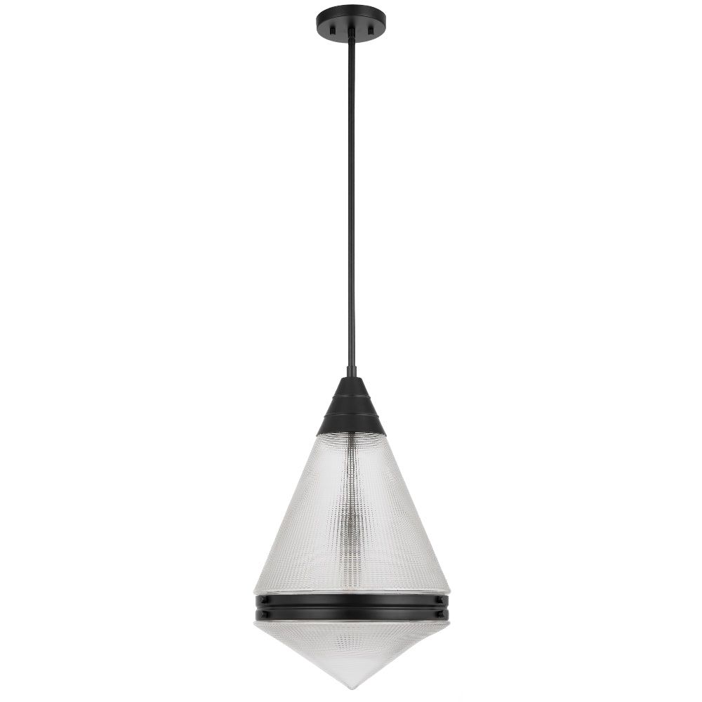 Harnon Pendant Light Black - HARNON PE1-BK