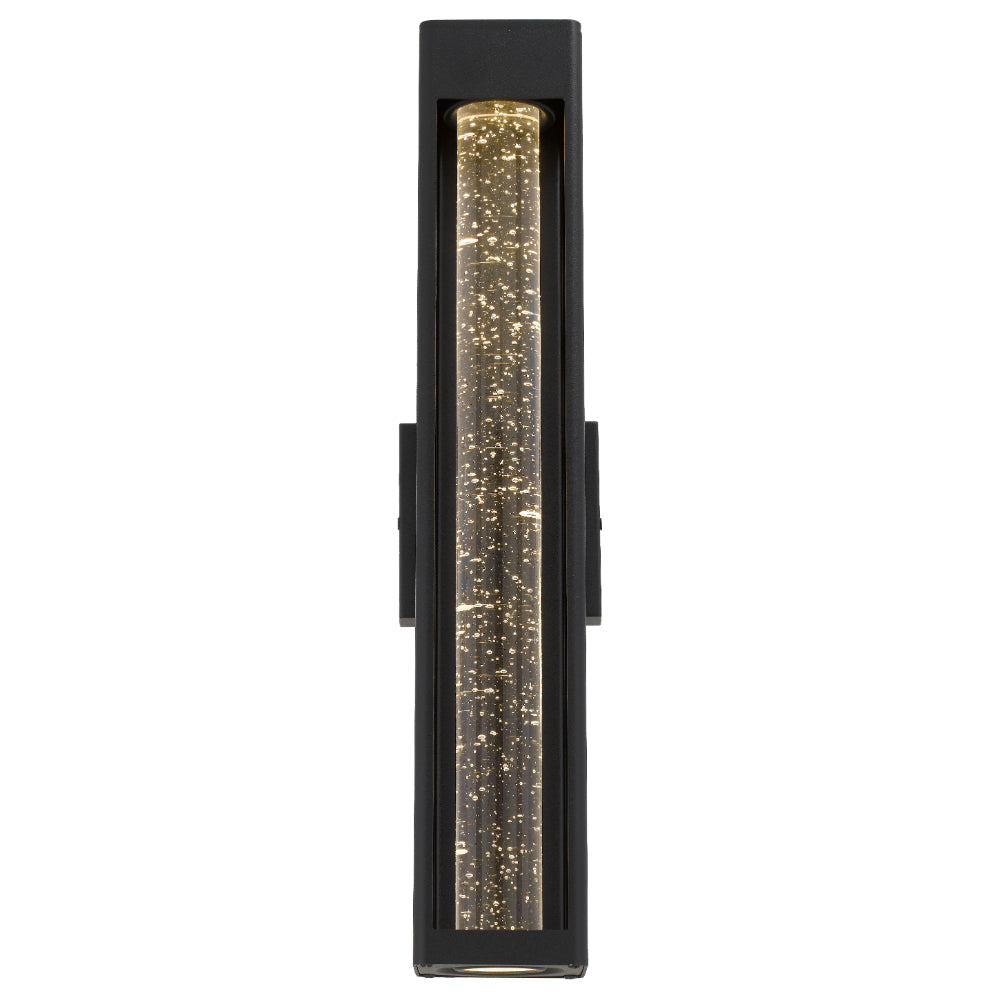 Hollis Aluminium Large Exterior Wall Light Black - HOLLIS EX55-BK