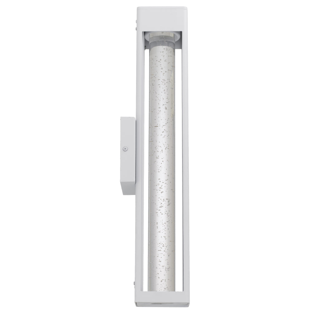 Hollis Aluminium Large Exterior Wall Light White - HOLLIS EX55-WH