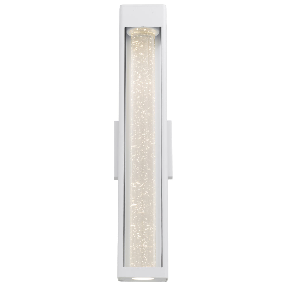 Hollis Aluminium Large Exterior Wall Light White - HOLLIS EX55-WH