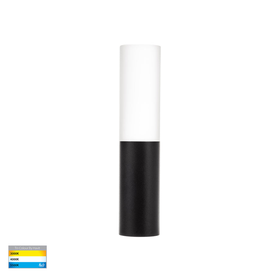 Akril LED Wall Light 3W Tri Colour Black - HV10931T-BLK