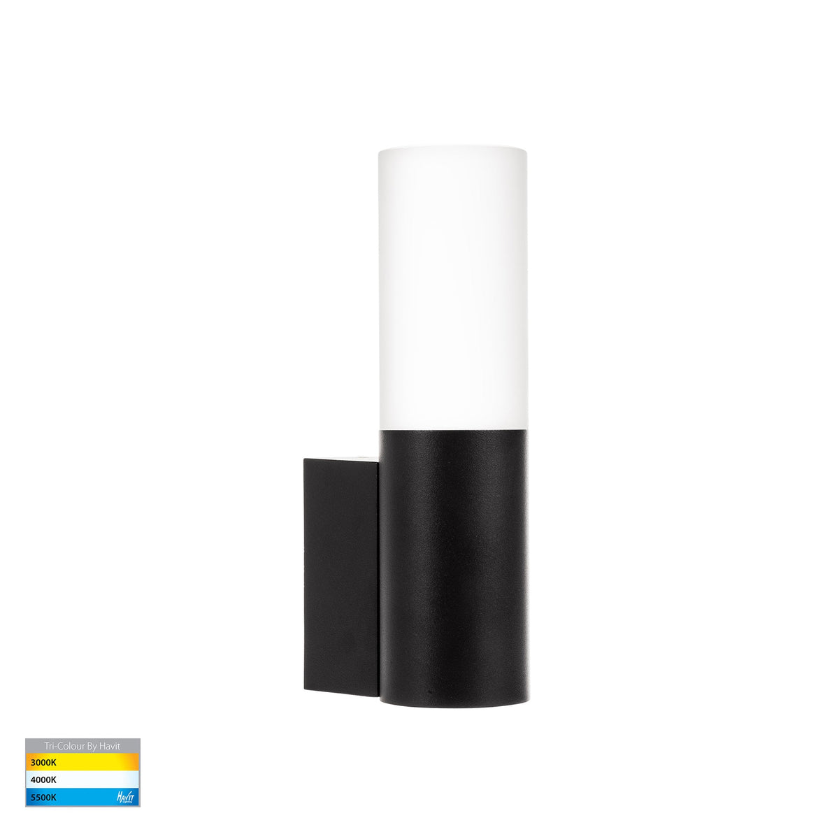 Akril LED Wall Light 5W Tri Colour Black - HV10941T-BLK