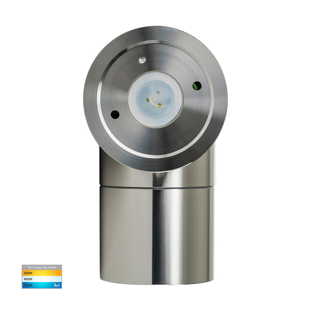 Buy Exterior Wall Lights Australia Tivah Exterior Wall Light Fixed 316 Stainless Steel 3CCT - HV1105T