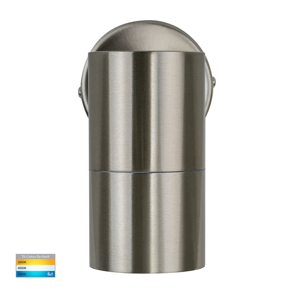 Buy Exterior Wall Lights Australia Fortis Exterior Wall Light Fixed 5W 304 Stainless Steel 3CCT - HV1172T