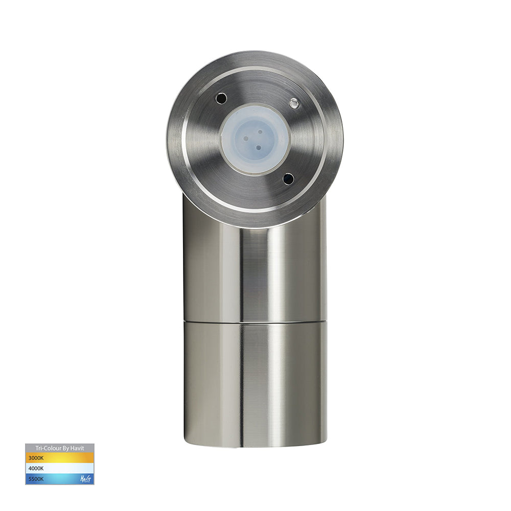 Buy Exterior Spotlights Australia Tivah Exterior Spotlight Adjustable 5W 316 Stainless Steel 3CCT - HV1207GU10T