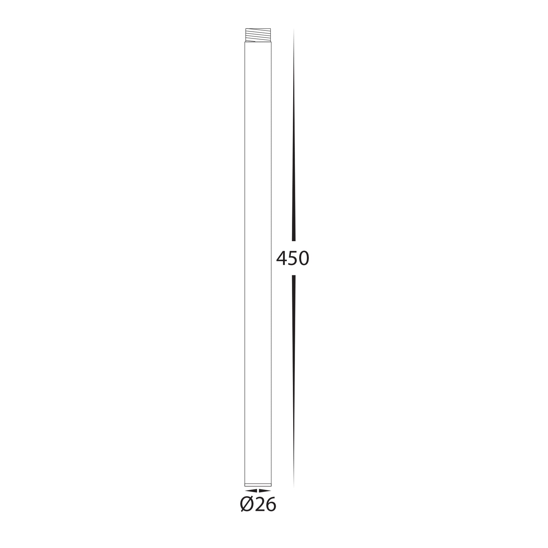 Extension Post - HV1435-P-BR