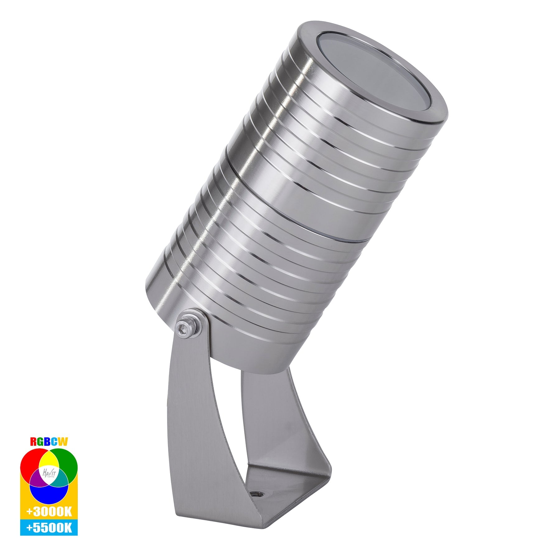 Nova LED Garden Spike Light 316 Stainless Steel 12V 7W RGBCW - HV1462RGBCW-SS316