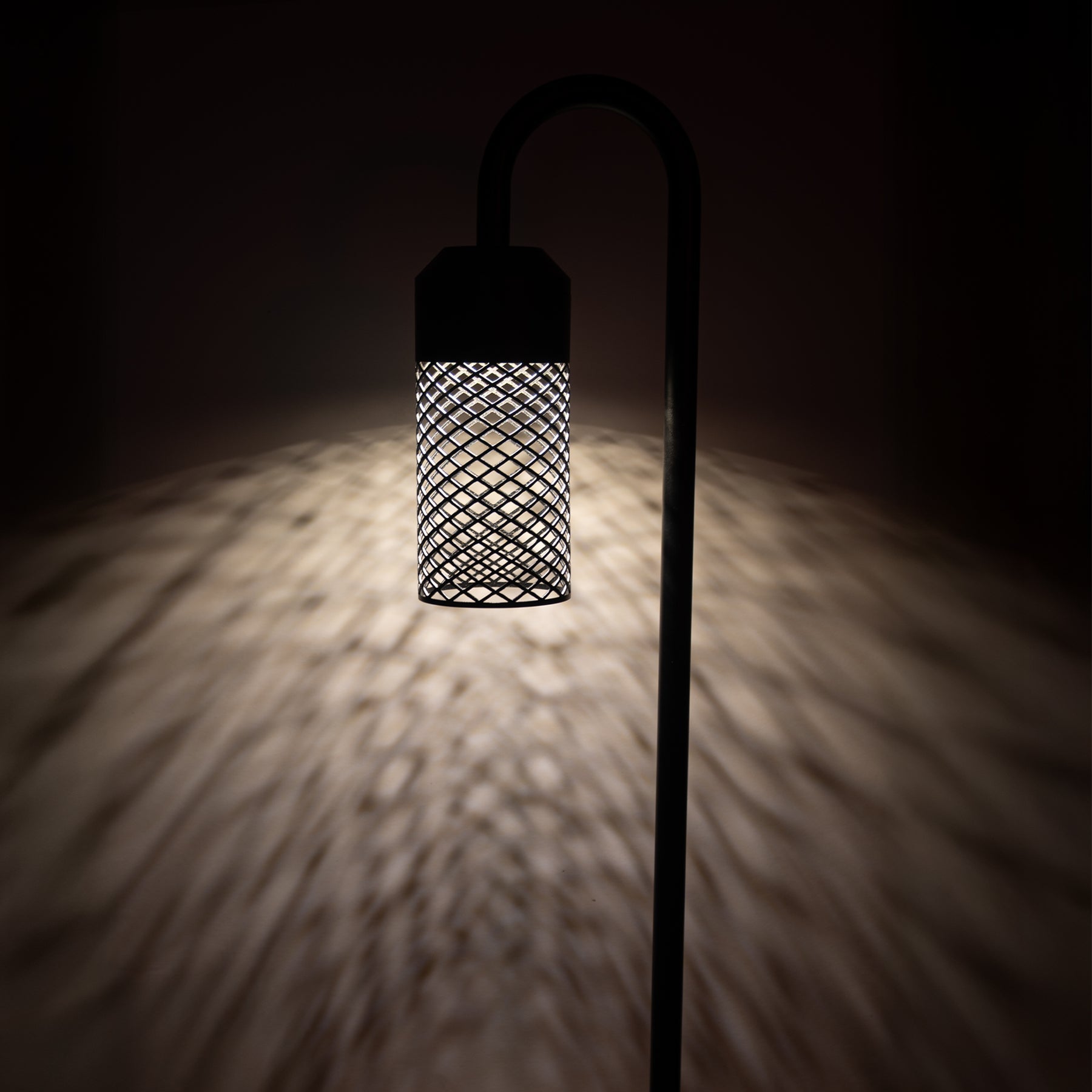 Stellato LED Bollard Spike Light 24V 7W Tri Colour Black - HV1529T-BLK-24V