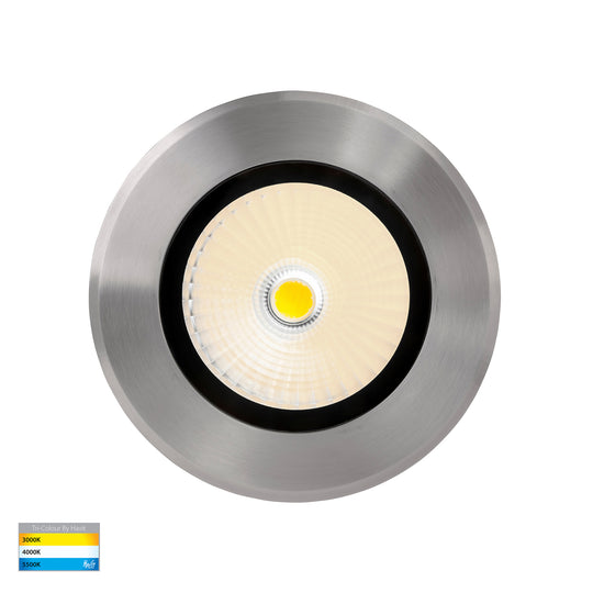 Klip LED Narrow Beam Inground Light 316 Stainless Steel 240V 30W TRI Colour - HV1834T-240V