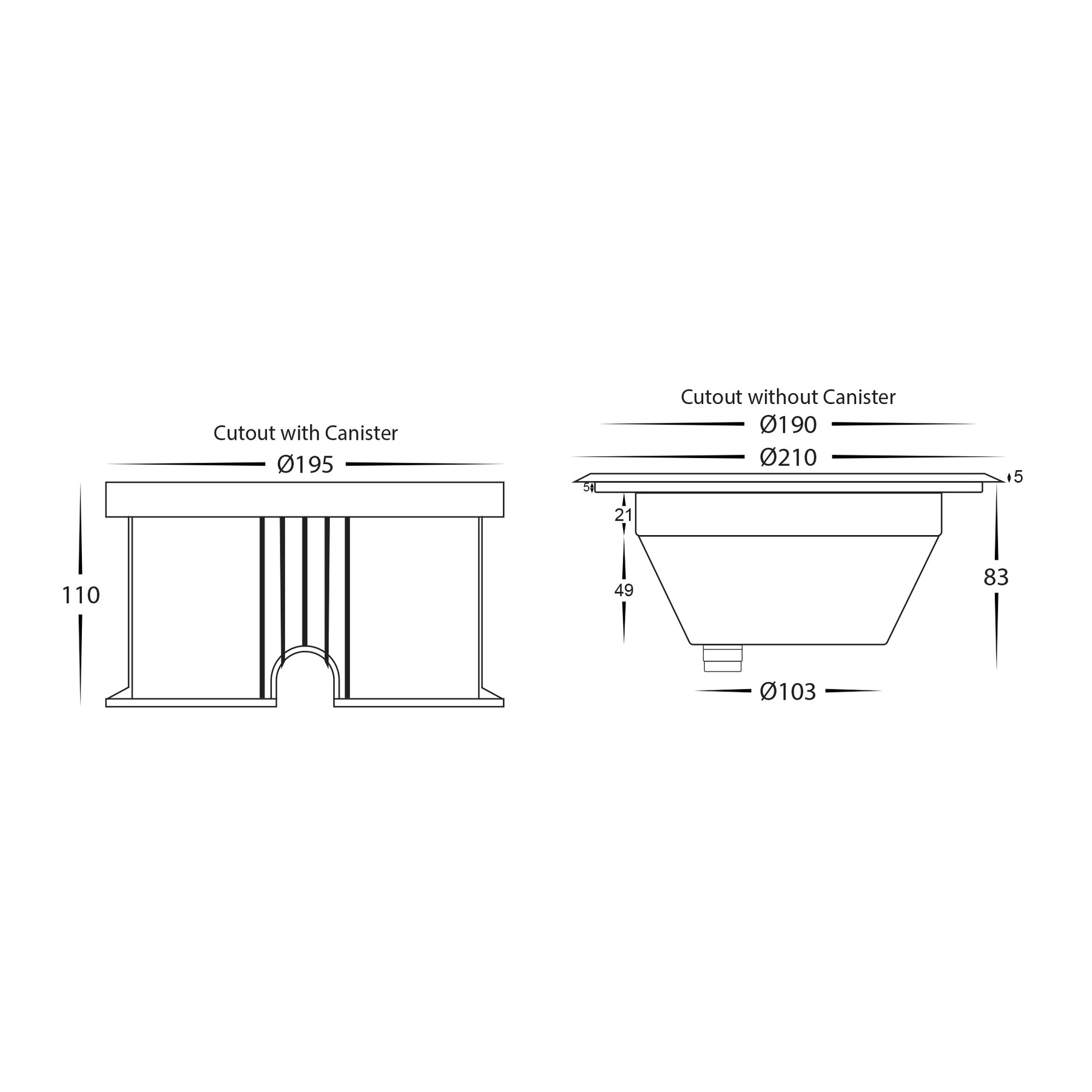 Split LED Inground Light 240V 12W Tri Colour Stainless Steel - HV1843T-240V