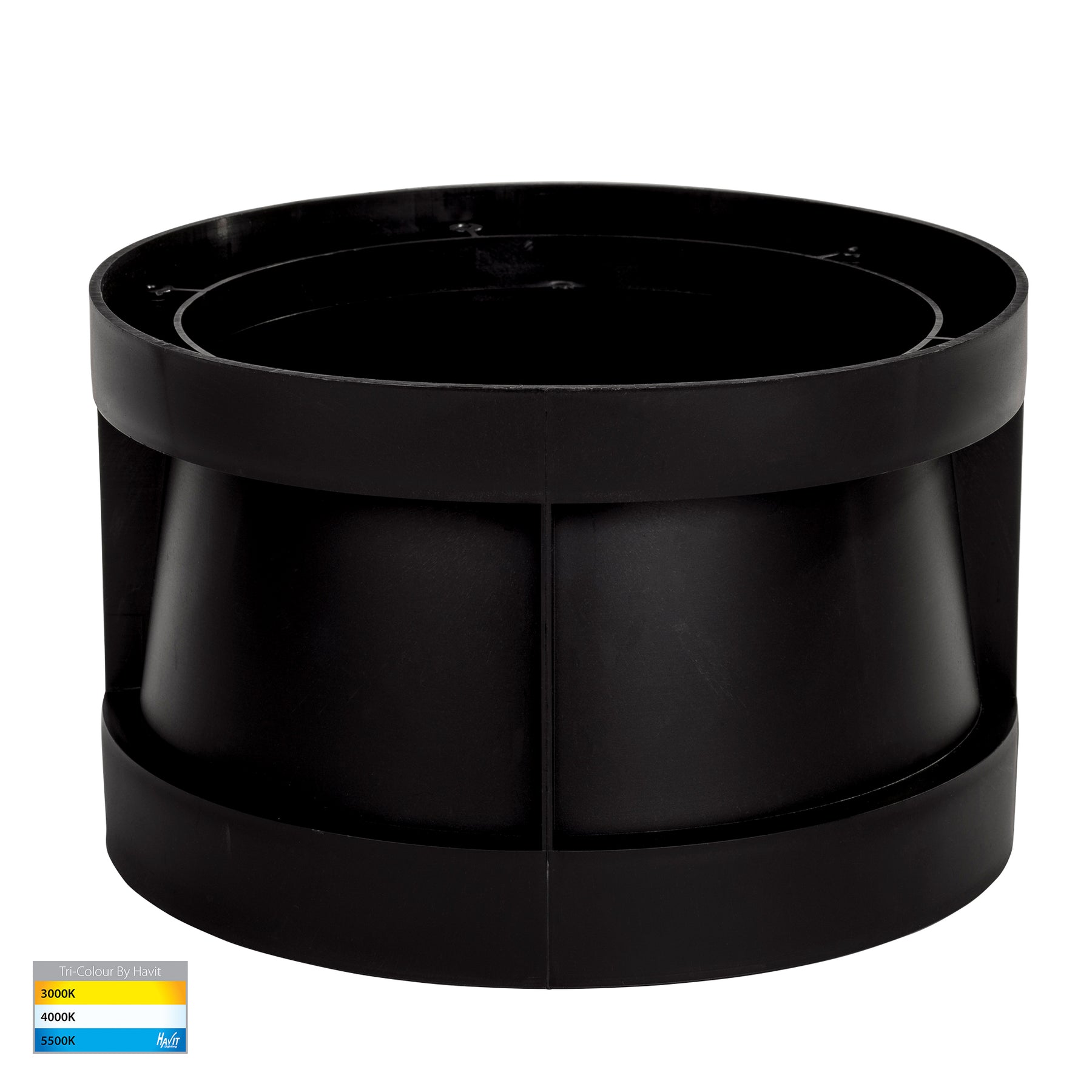 Split LED Inground Light 240V 18W Tri Colour Stainless Steel - HV1845T-240V