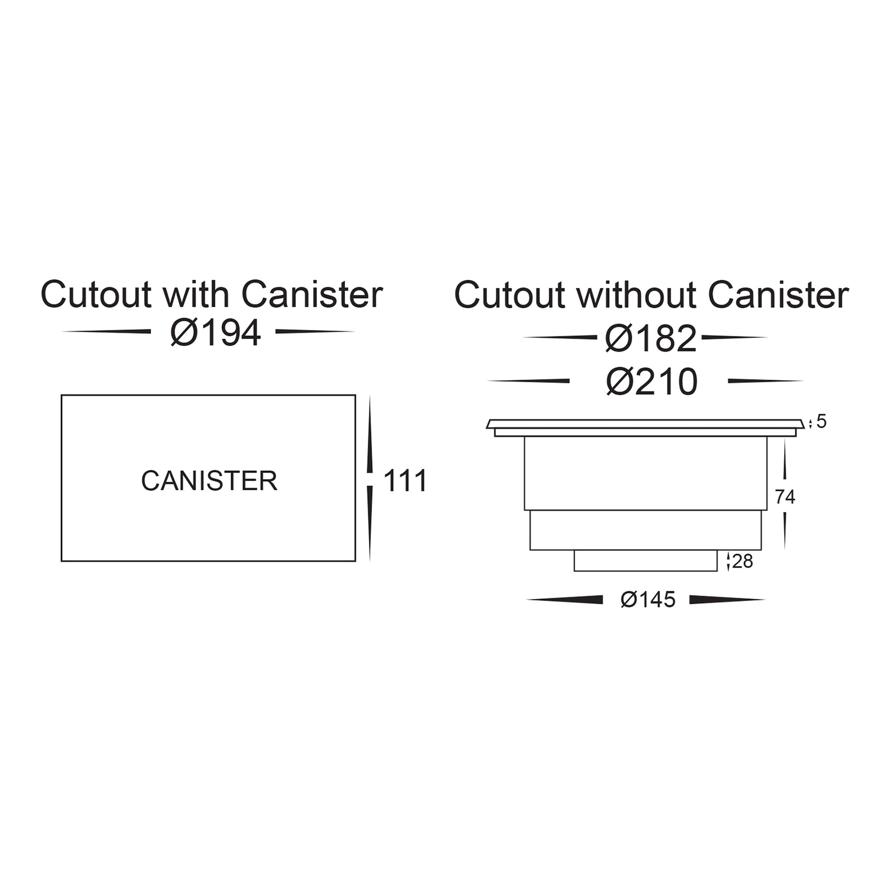 Split LED Inground Light 240V 24W Tri Colour Stainless Steel - HV1847T