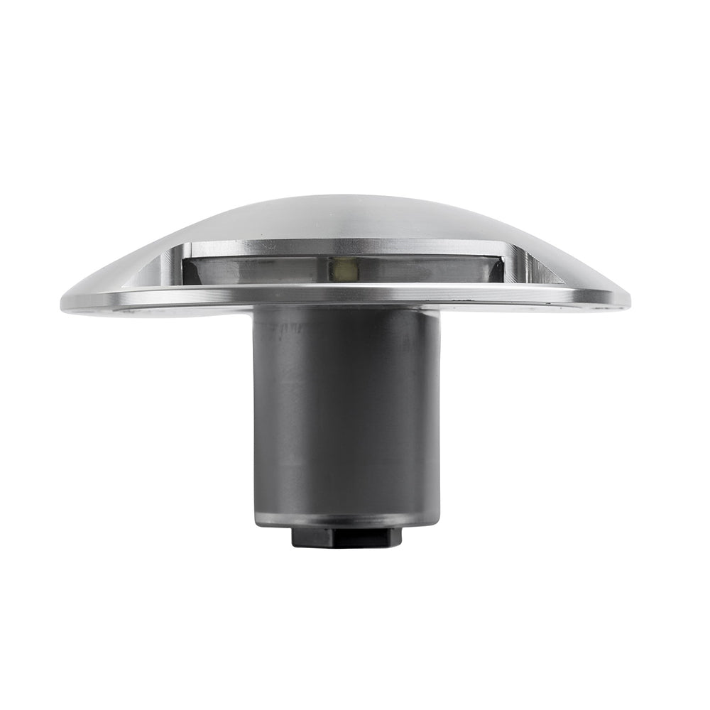 Buy Deck Lights Australia Dome Single Way Deck Light Silver Aluminium 5500K - HV2871C-SLV