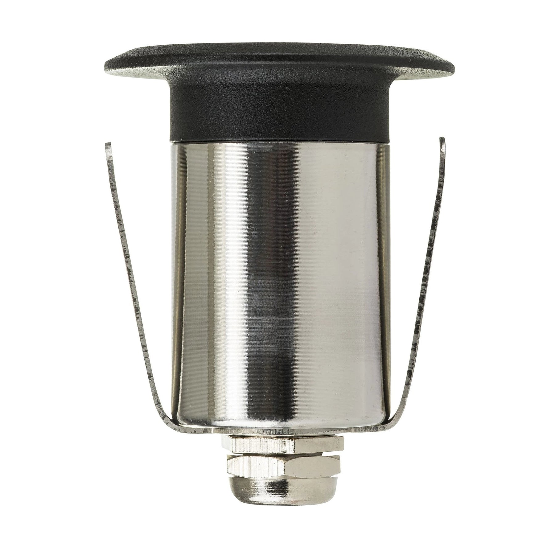 Mini Ollo 316 Stainless Steel Recessed LED Inground Light Black 1W 12V TRI Colour - HV2892T-BLK-12V