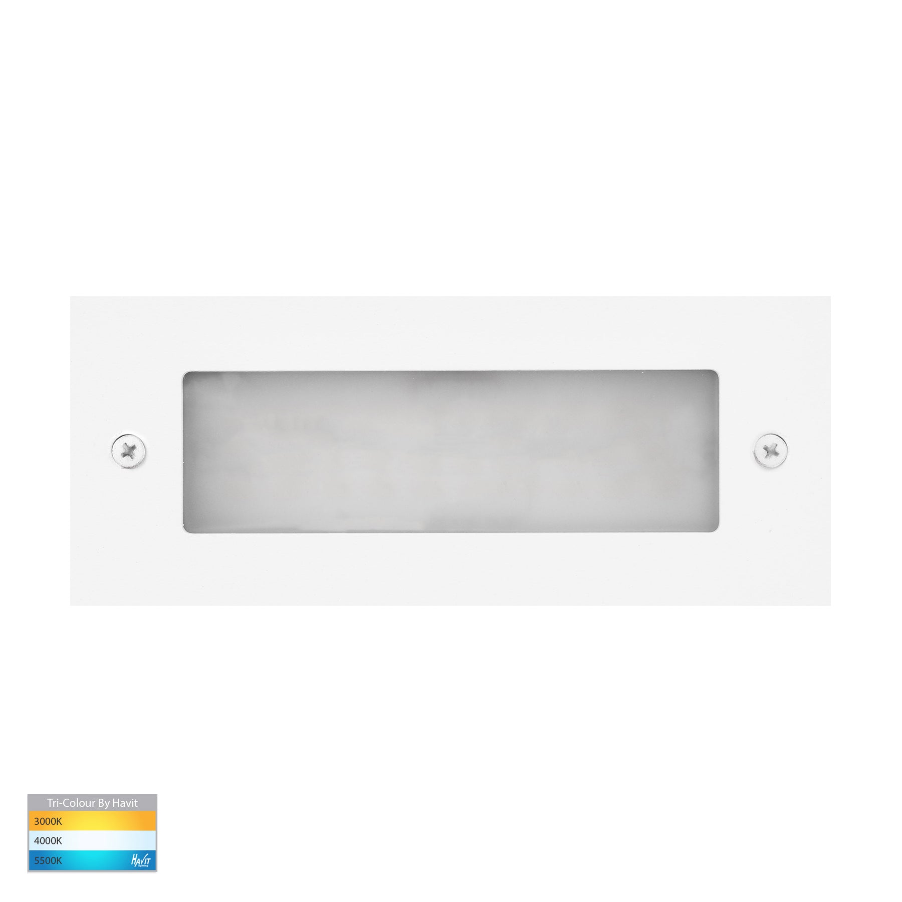 Bata 316 Stainless Steel LED Brick Light White 6W 240V TRI Colour - HV3005T-WHT-240V