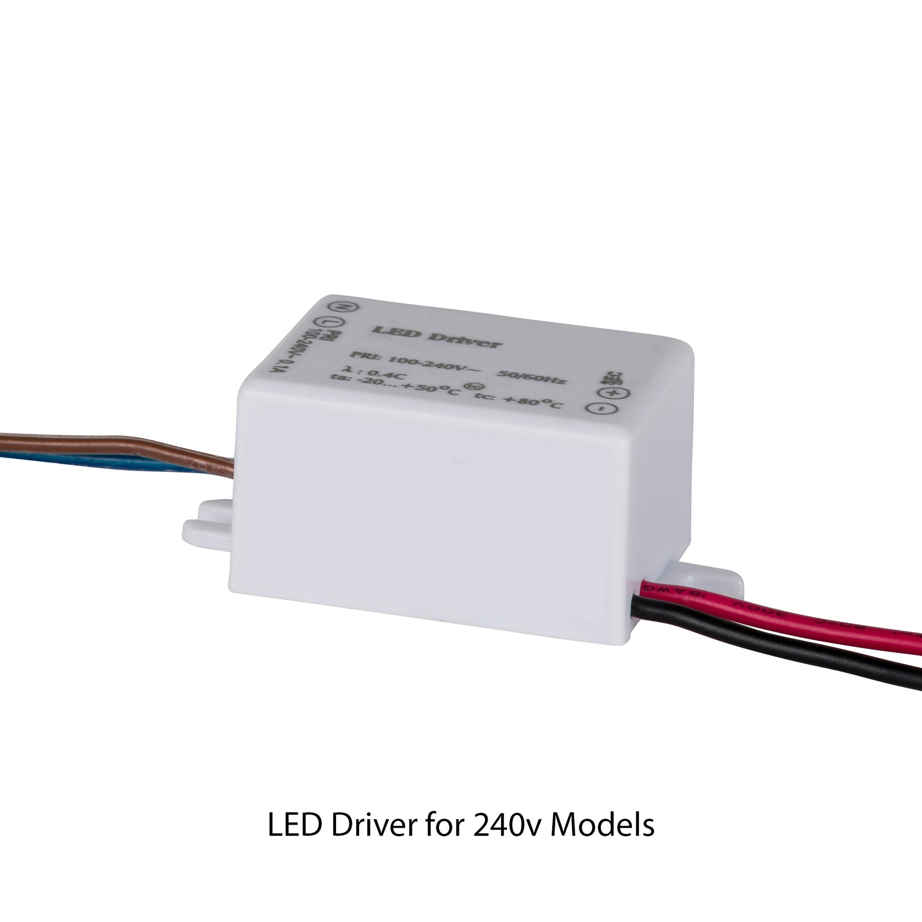 Paso LED Step Light 12V 3W Tri Colour White - HV3105T-WHT-12V