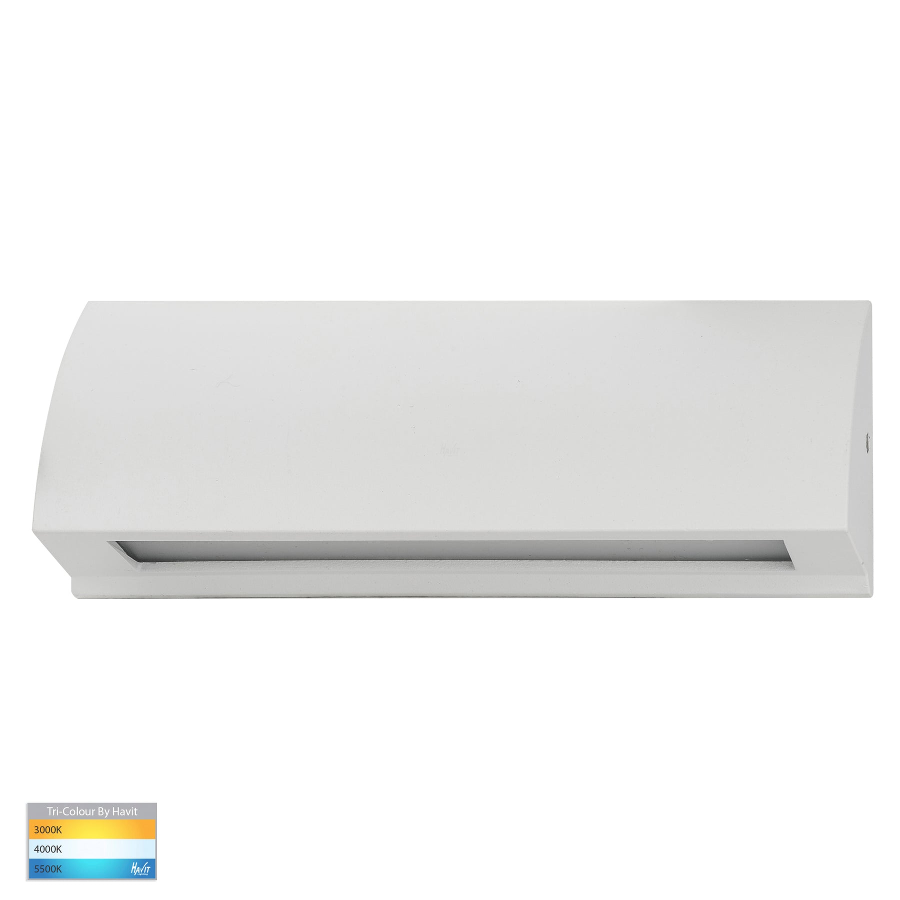 Buy Outdoor Step Lights Australia Taso Rectangular LED Step Light White 3CCT - HV3271T-WHT-12V