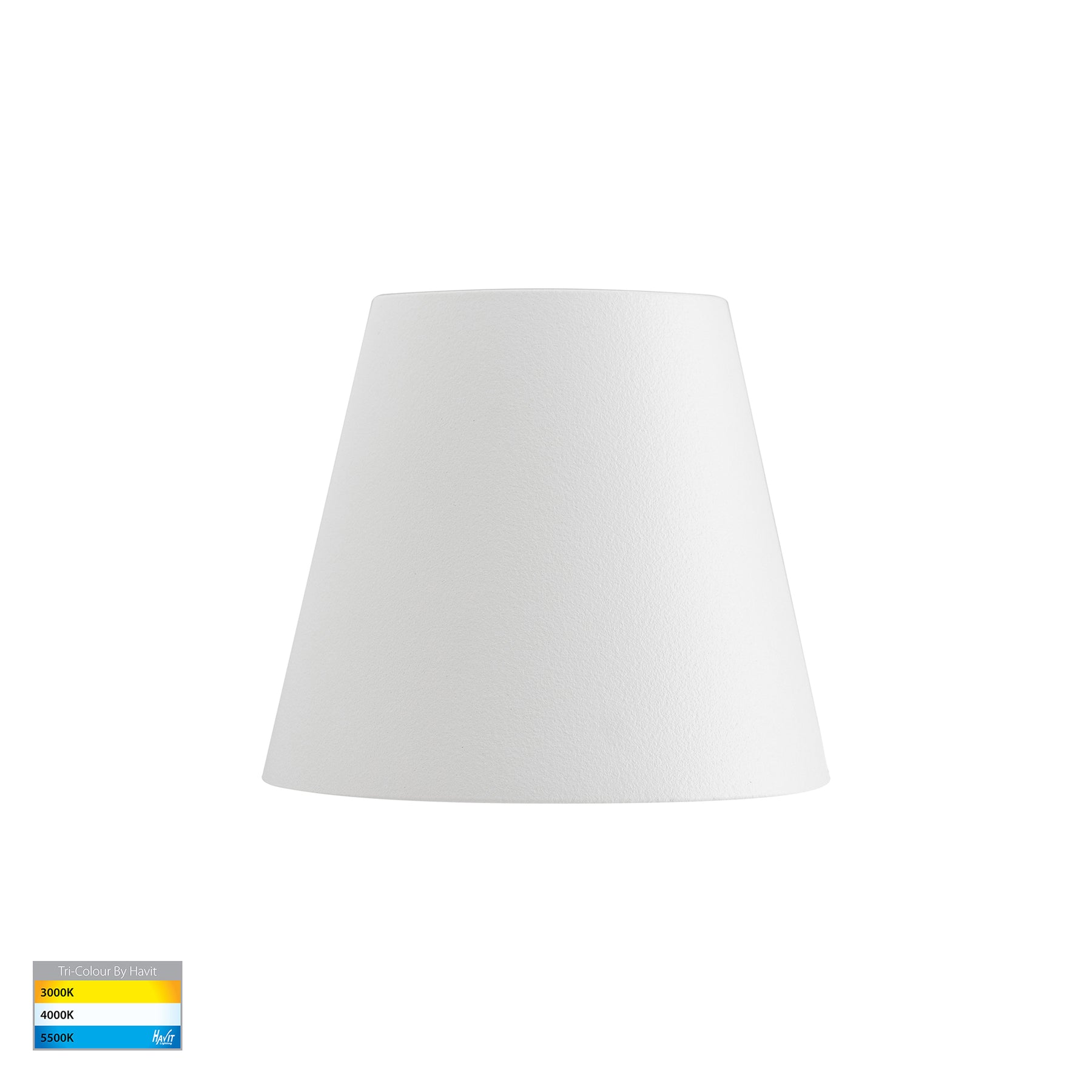 Kaval LED Surface Mounted Wall Light 12V 1.5W Tri Colour White - HV3285T-WHT-12V