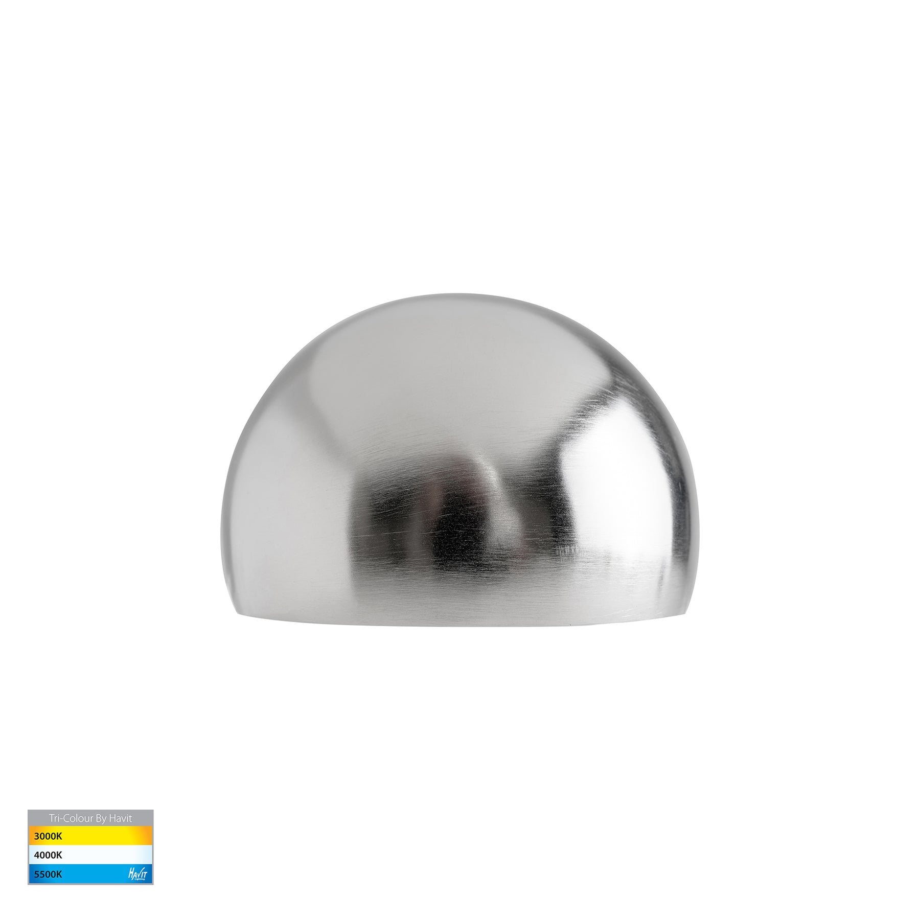 Serres LED Surface Mounted Wall Light 12V 1.5W Tri Colour Stainless Steel - HV3286T-SS316-12V
