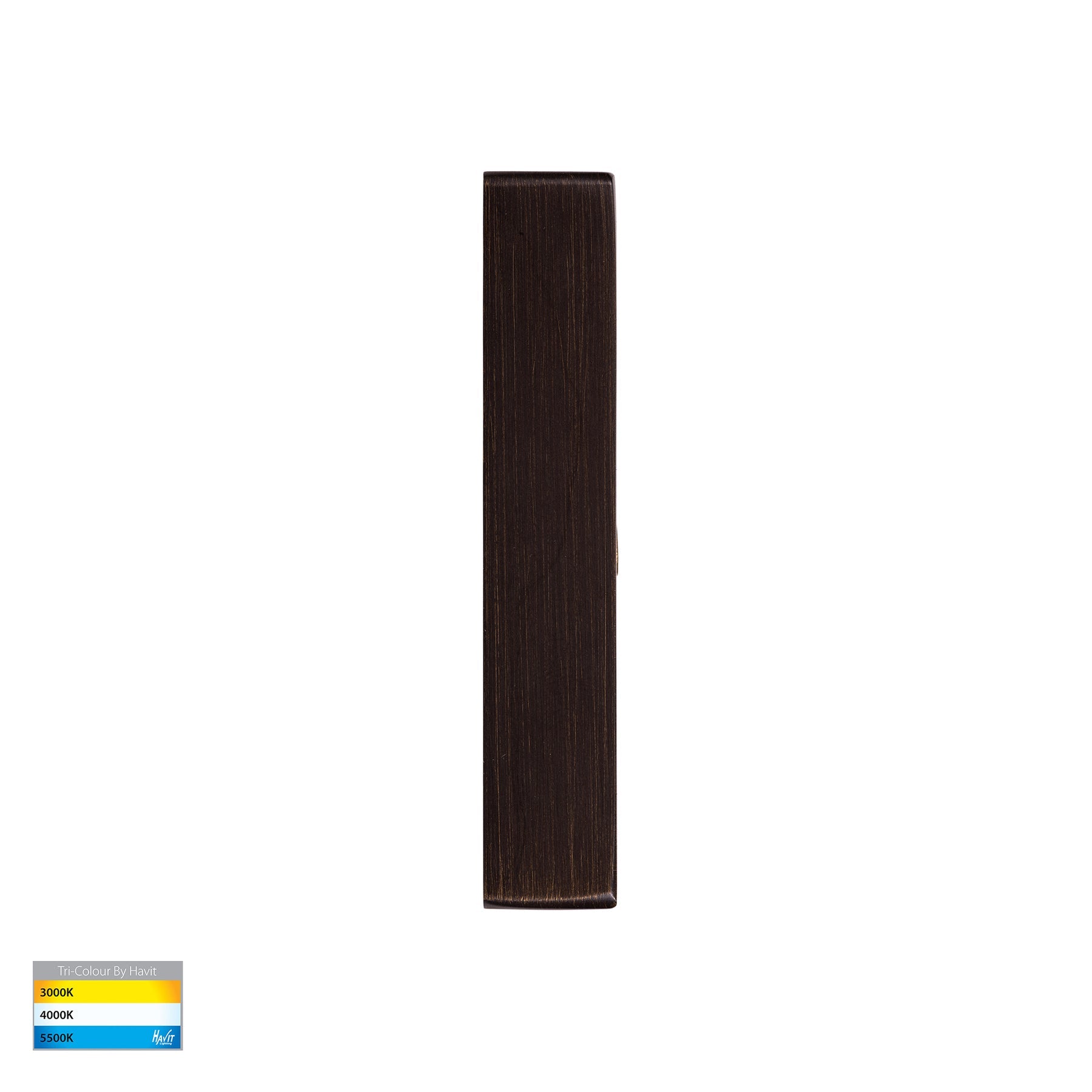 Ardam 114mm LED Step Light 12V 3W Tri Colour Antique Brass - HV3295T-AB-12V