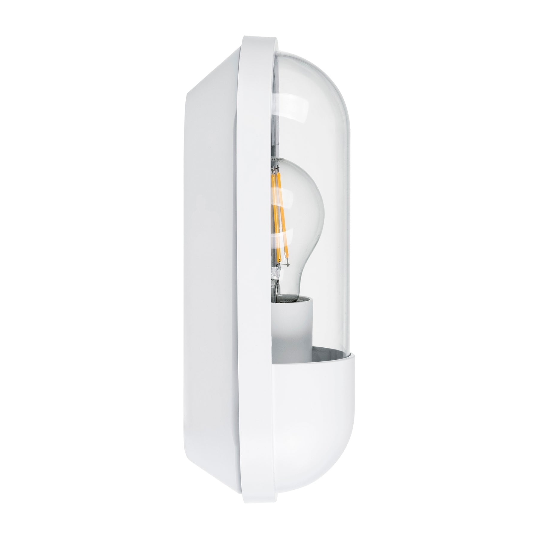 Lume Wall Light Polycarbonate White 8W 2700K - HV3512W-WHT