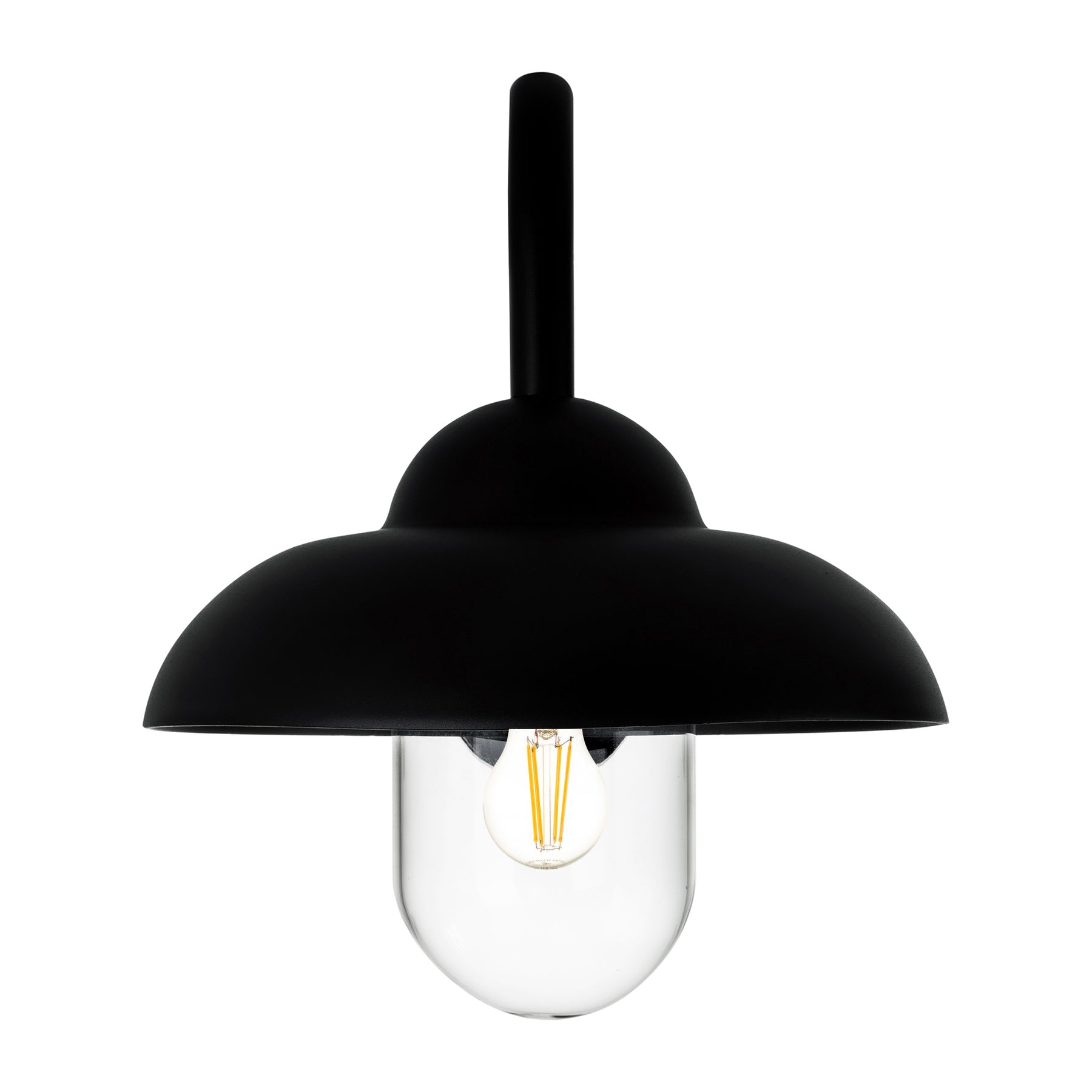 Loka LED Wall Light 8W 2700K Black - HV3519W-BLK