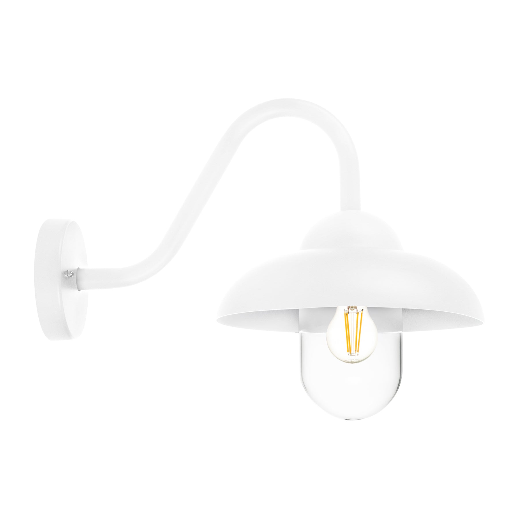 Loka LED Wall Light 8W 2700K White - HV3519W-WHT