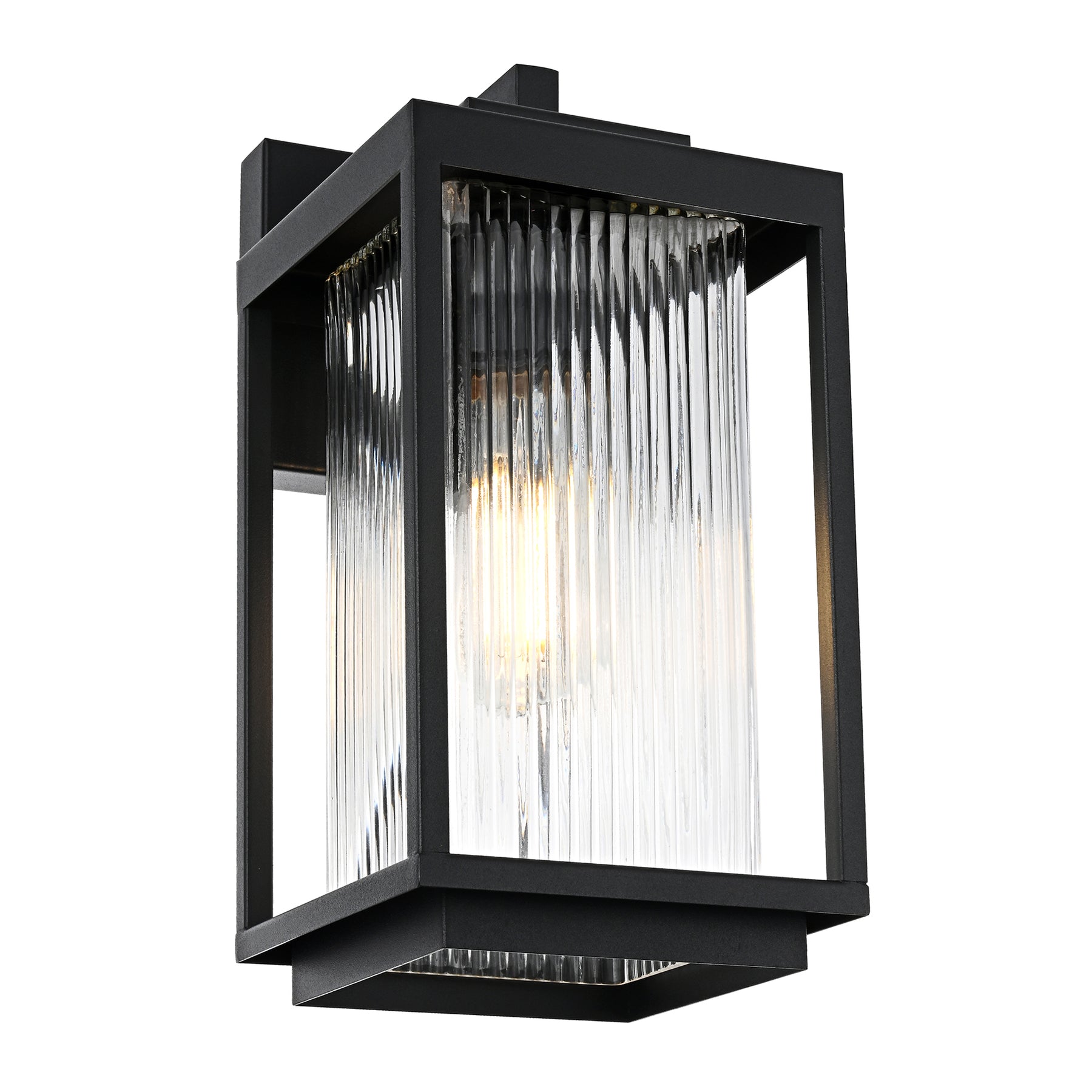 Micah Small LED Wall Light 8W 2700K Black - HV3533W-S-BLK