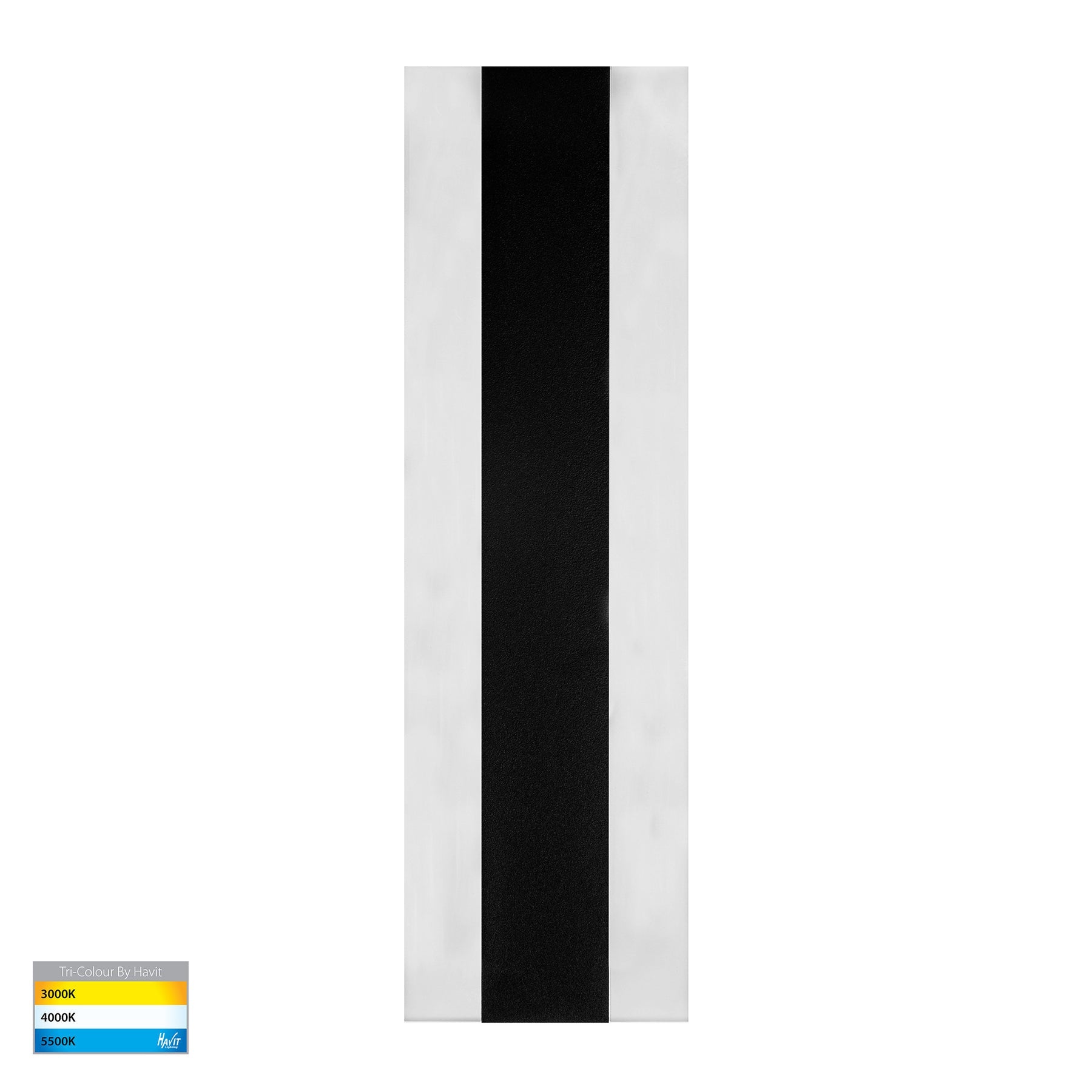 Barline LED 300mm Wall Light 24V 4.5W-9W 3CCT Black - HV3581T-BLK-24V