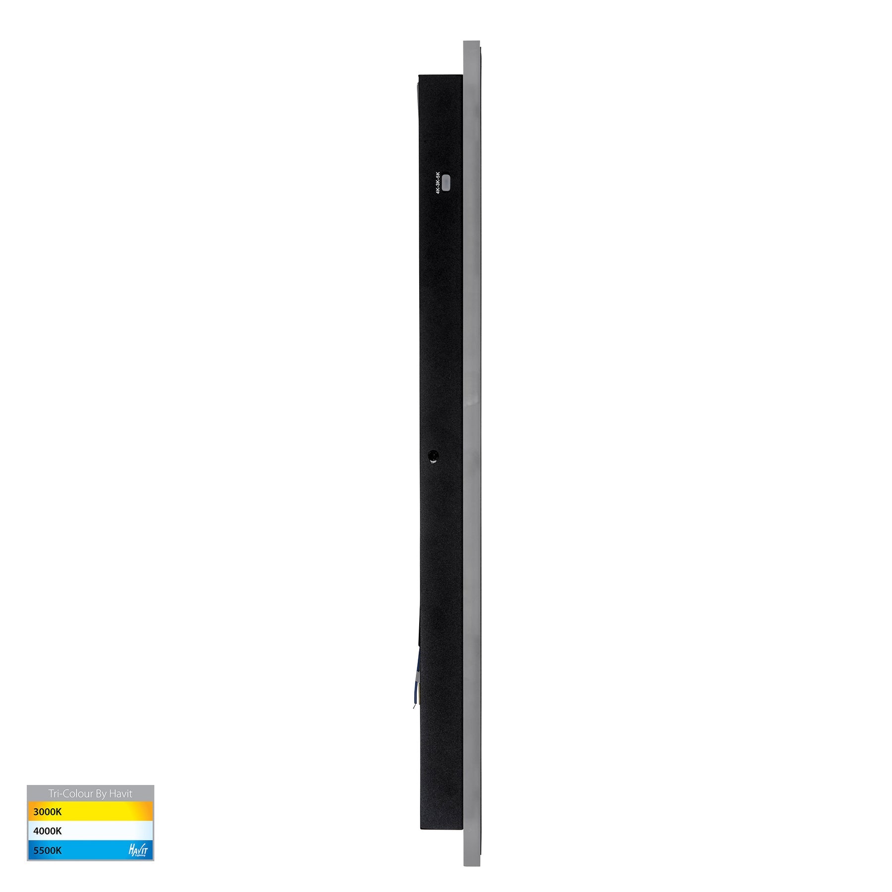 Barline LED 600mm Wall Light 24V 9W-18W 3CCT Black - HV3582T-BLK-24V