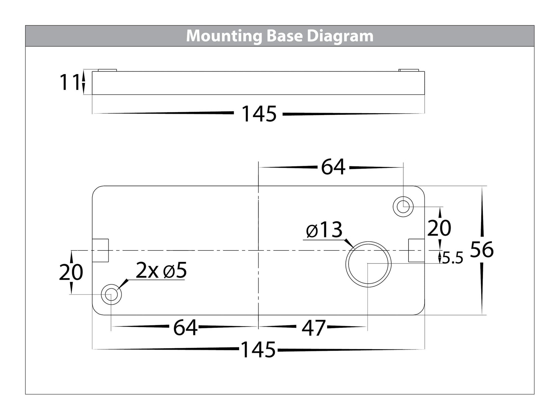 Lisse Up / Down Wall Light 240V Black 3CCT - HV3644T-BLK-240V