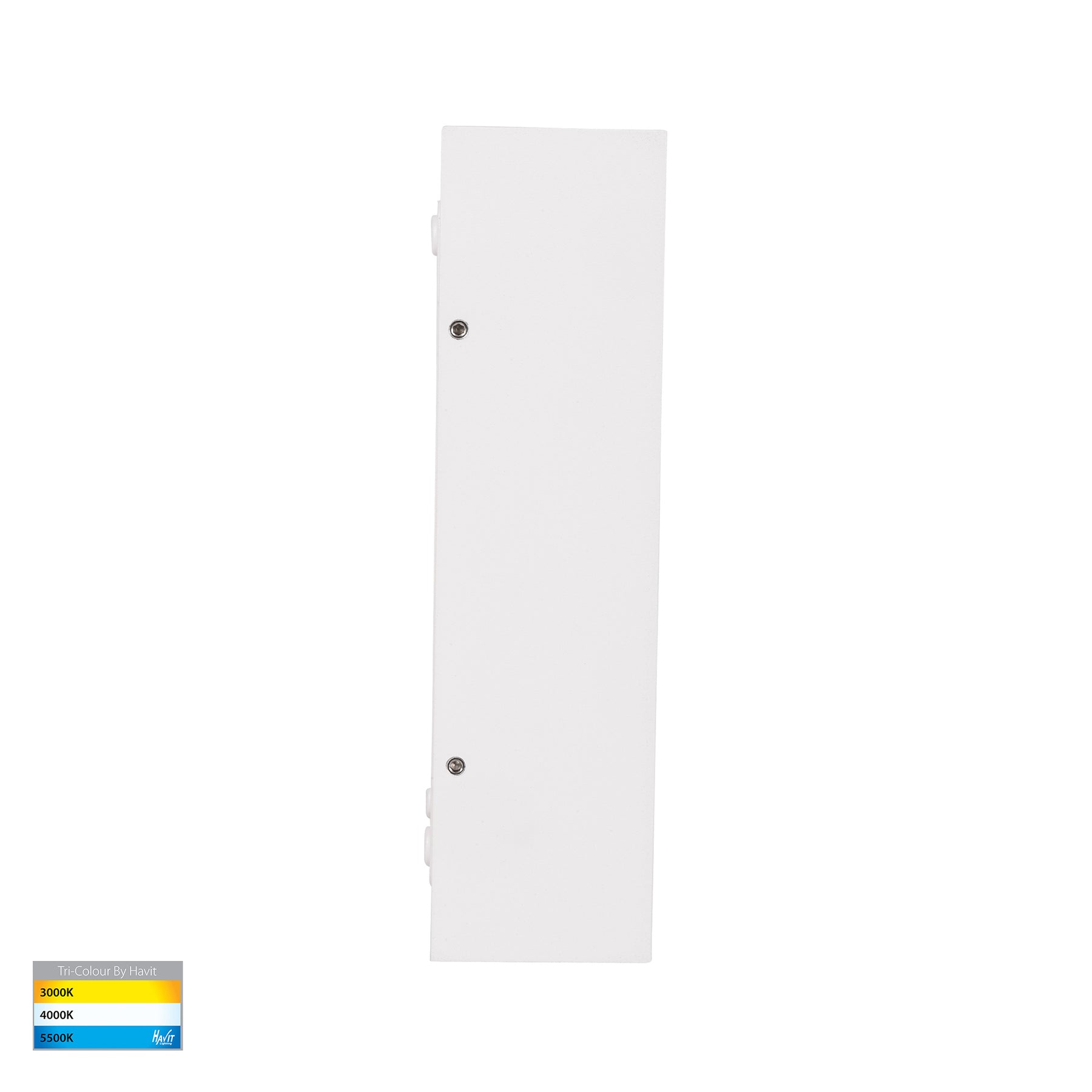 Essil Aluminium Up & Down LED Wall Light 12V TRI Colour White - HV3650T-WHT-12V