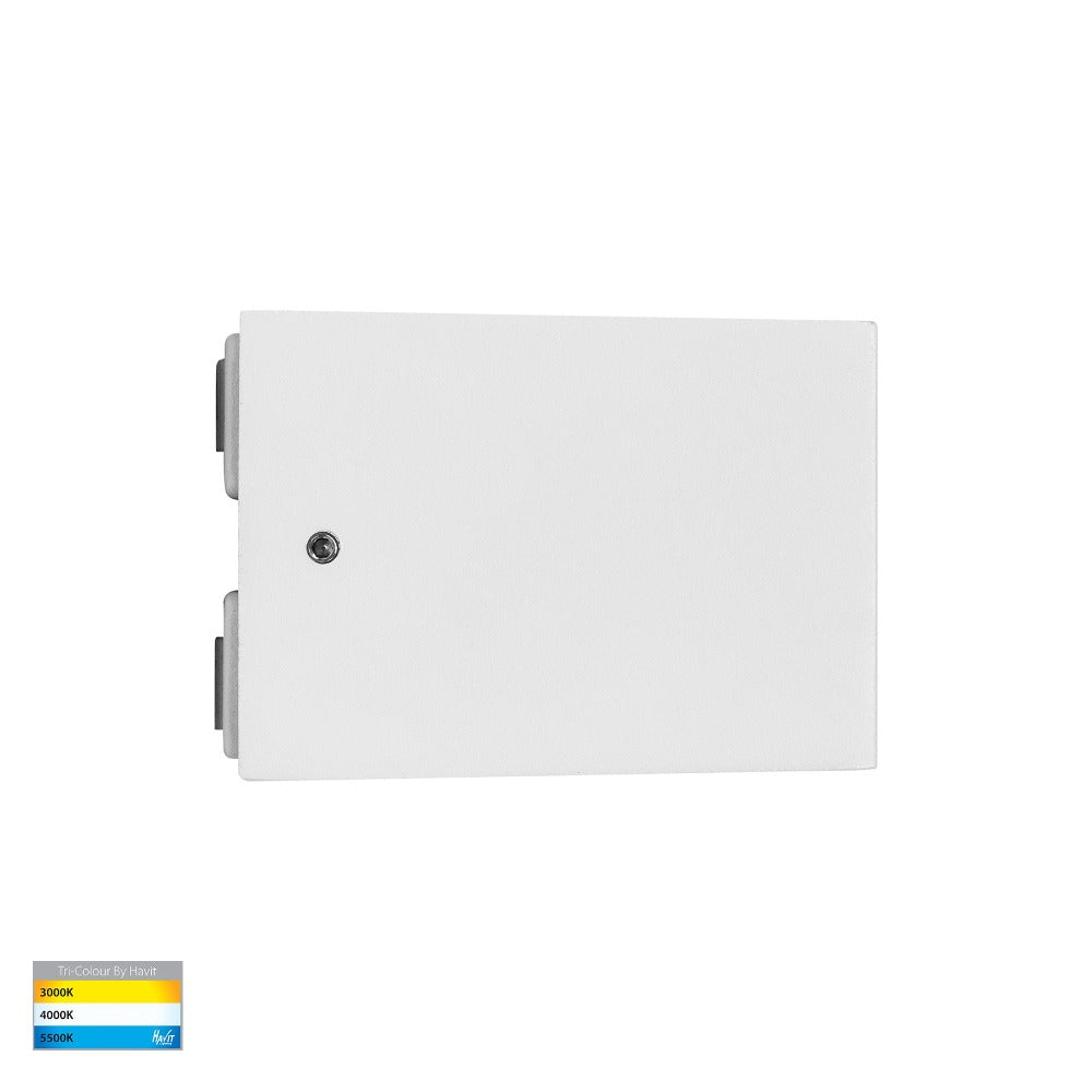 Buy Up / Down Wall Lights Australia Siena LED Up & Down Wall Light W162mm White 3CCT- HV3655T-WHT