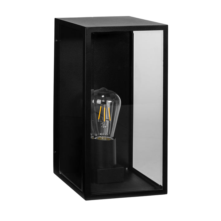 Bayside LED Wall Light 316 Stainless Steel Black 240V 4W 2700K - HV365