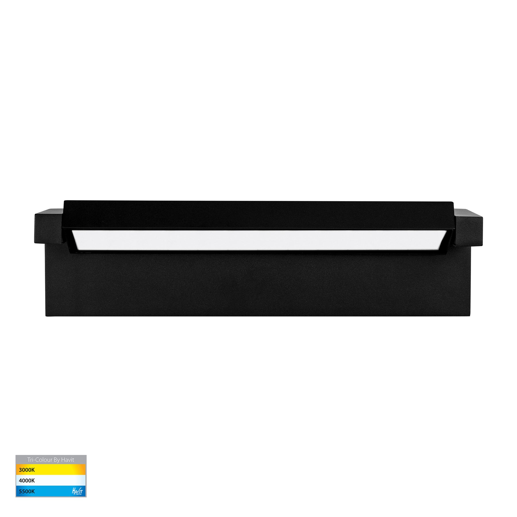 Locu Adjustable LED Floodlight 240V 36W 3CCT Black - HV3733T-BLK