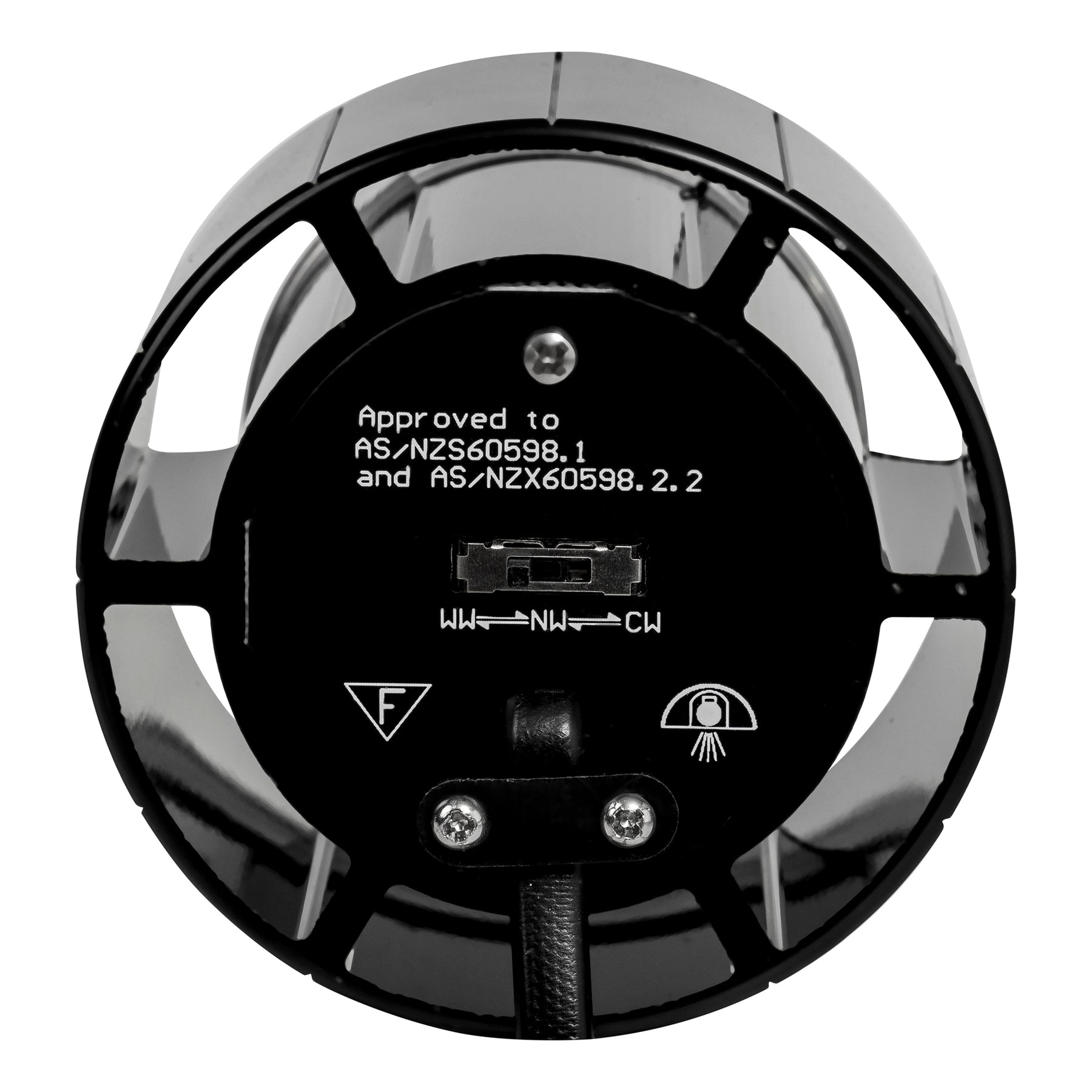 Prime Tilt LED Downlight 12W Tri Colour Copper - HV5512T-CP