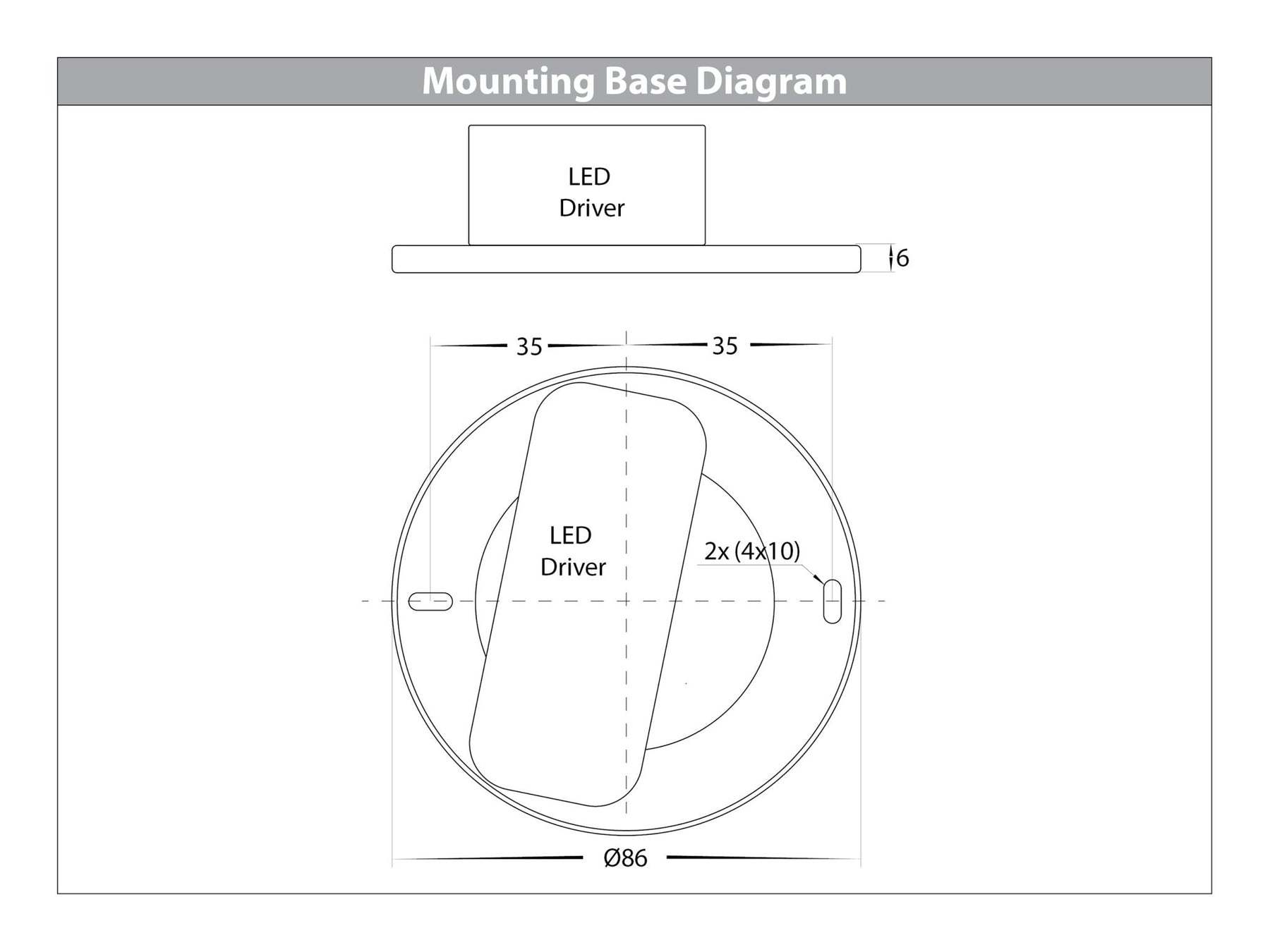 Nella Adjustable Surface Mounted LED Downlight Aluminium Black 12V 12W TRI Colour - HV5813T-BLK-12V