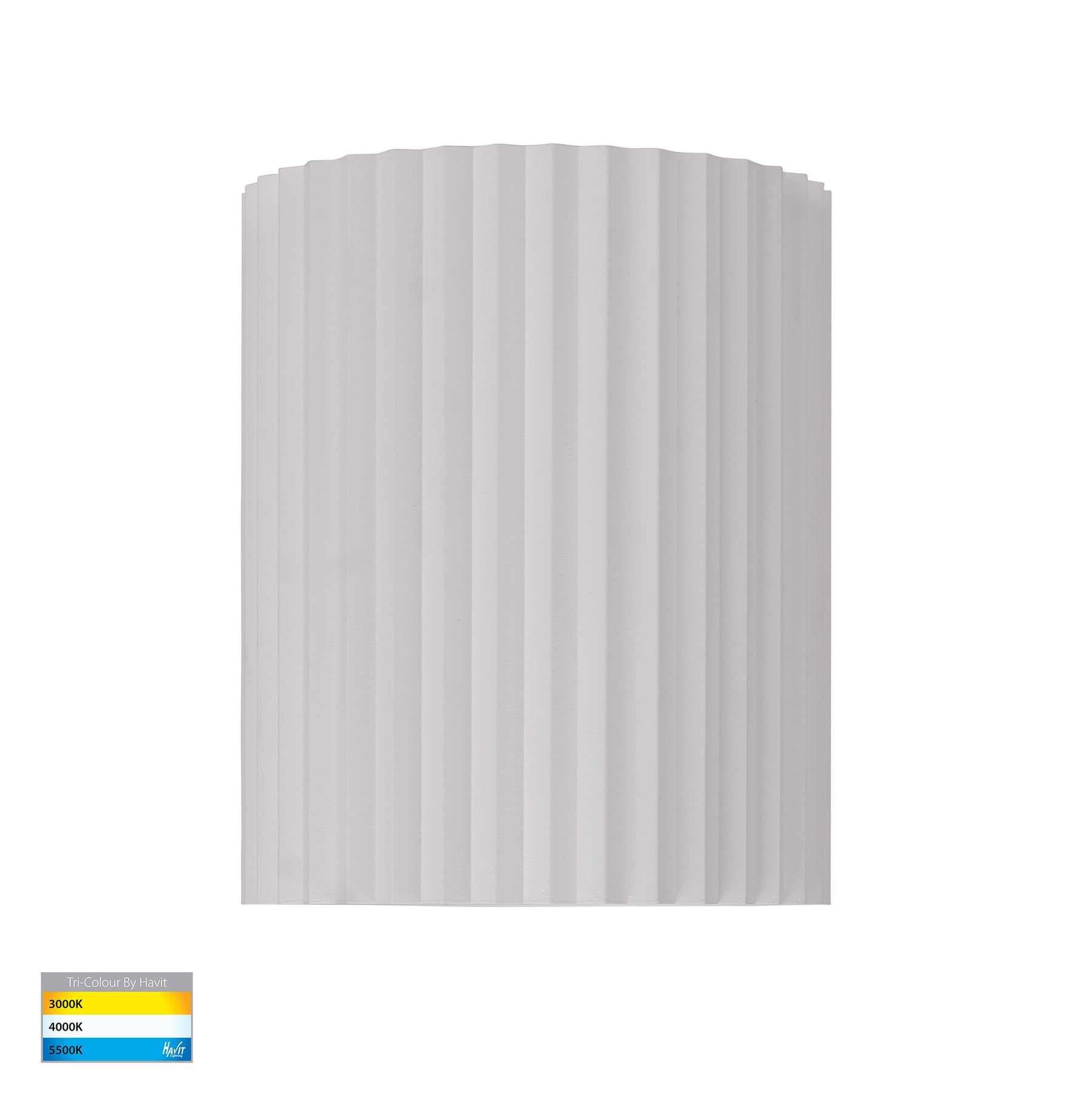 Nella 140mm LED Surface Mounted Round Downlight 240V 18W 5CCT White - HV5853S-WHT