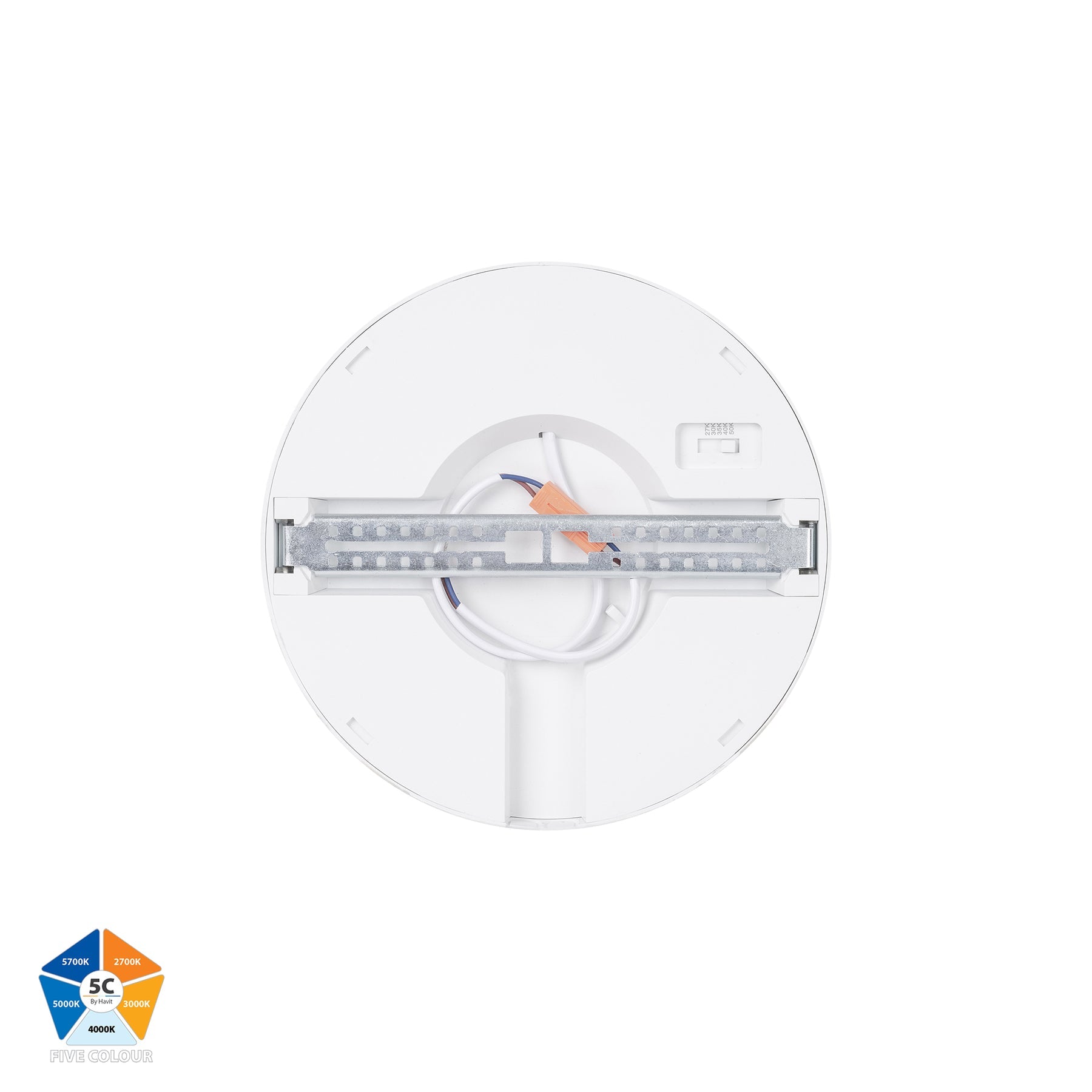 Auster LED Oyster Light 18W 5CCT White - HV5863S-WHT