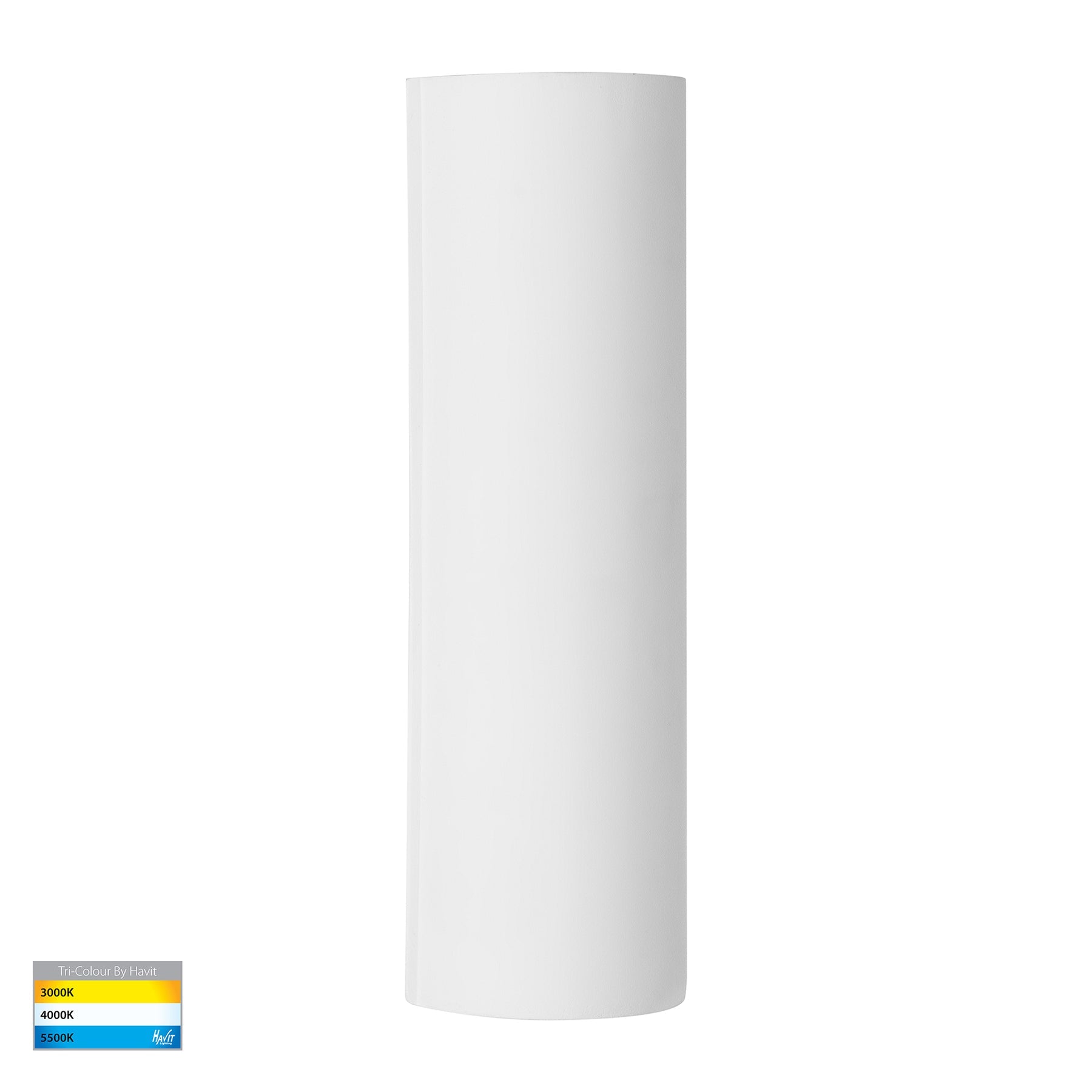 Valec LED Up & Down Wall Light 5W Tri Colour White - HV8021T