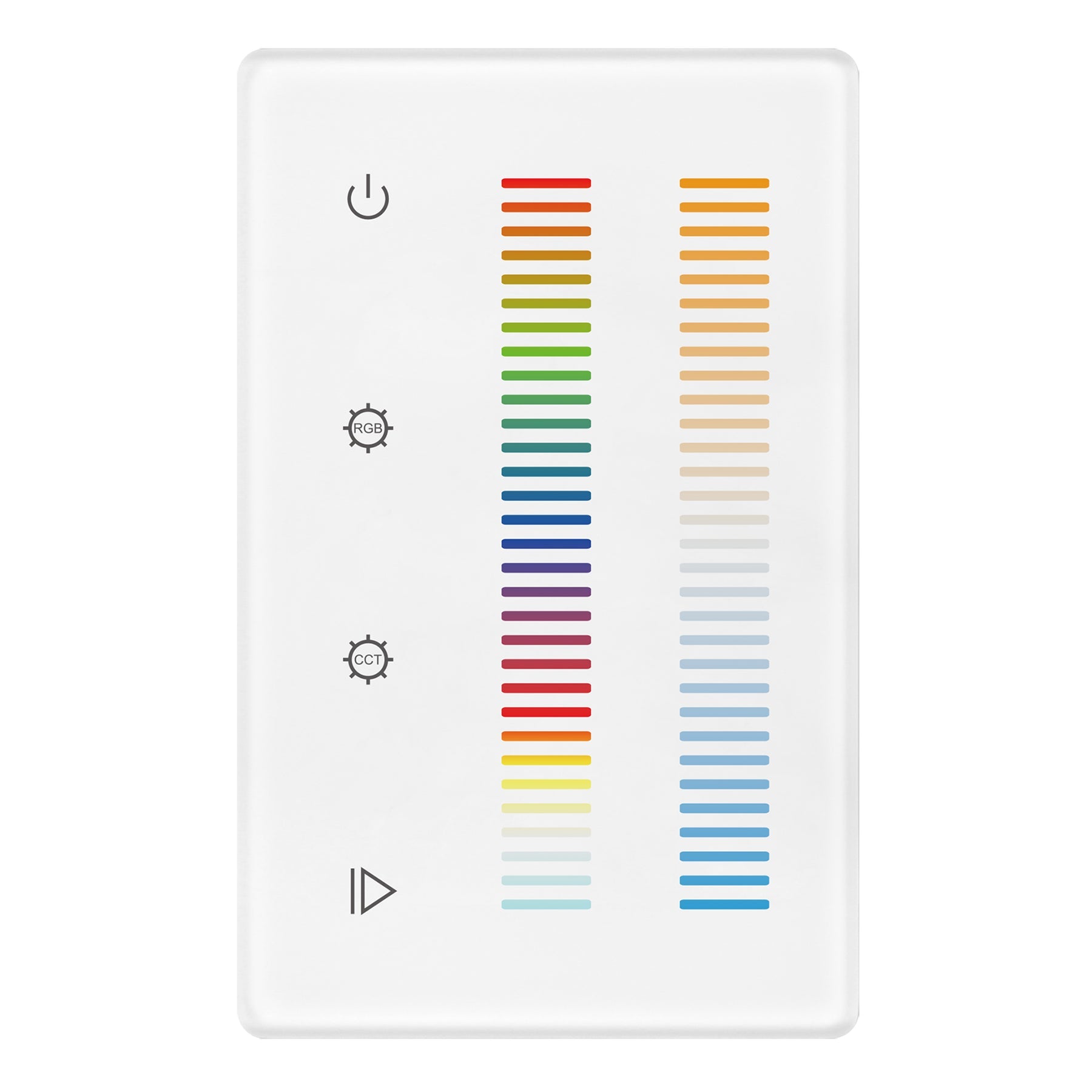 RGBCW LED Strip Touch Panel Controller - HV9101-2834-5C